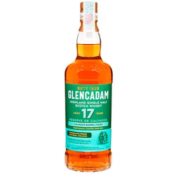 Виски Glencadam Reserve de Calvados Calvados Barrel Finish 17 лет 46% 0,7л - купить, цены на WINETIME - фото 1