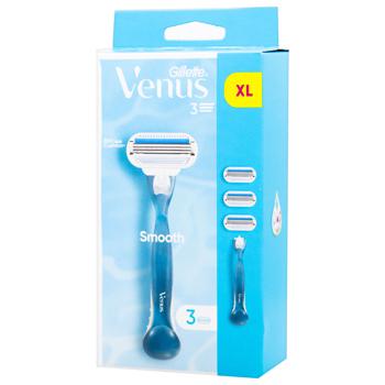 Venus Women's Shaving Razors + 3 Cartridges - buy, prices for EKO Market - photo 8