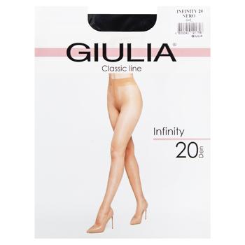 Giulia Infiniti Nero Women's Tights 20den 4s