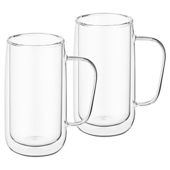 Ardesto Set of Double Wall Cups 400ml 2pcs - buy, prices for ULTRAMARKET - photo 1