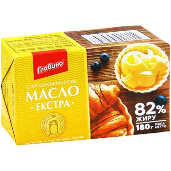 Globino Extra Sweet Cream Butter 82% 180g - buy, prices for - photo 3