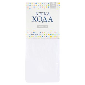 Legka Khoda White Children's Tights 120-128s