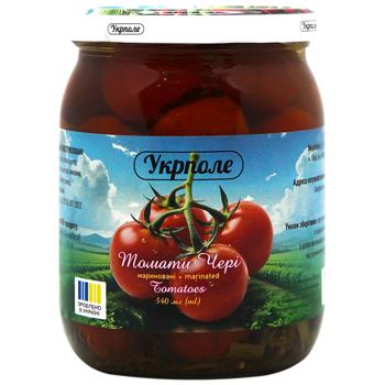 Помідори черрі Укрполе мариновані 540мл