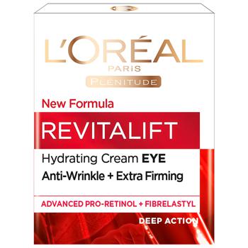 L'Oreal Paris Revitalift Intensive Cream for Skin Around Eyes 15ml - buy, prices for COSMOS - photo 3