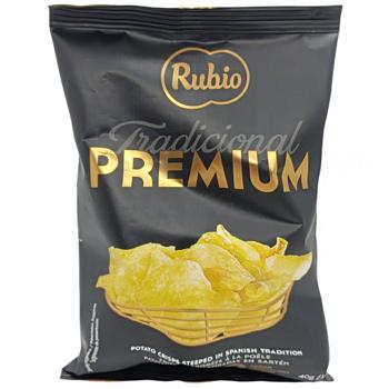 Rubio Traditional Premium Potato Chips 40g - buy, prices for COSMOS - photo 1