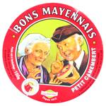 Bons Mayennais Camembert Cheese 54% 150g