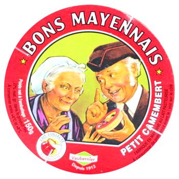 Сир Bons Mayennais Камамбер 54% 150г