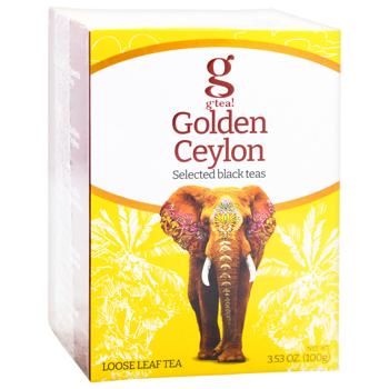 Чай чорний G'tea Голден Цейлон 100г - купити, ціни на - фото 2