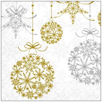 Margo Ball Three-layer Napkins 33x33cm 18pcs - buy, prices for Auchan - photo 1