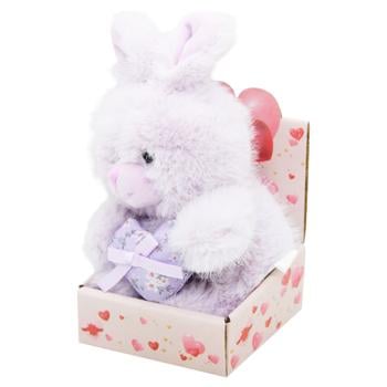 Teddy Bear Rabbit Toy with Heart 13cm C6308 - buy, prices for - photo 4