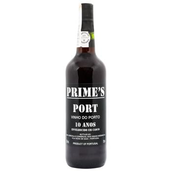 Вино Prime`s 10yo червоне солодке 20% 0,75л - купити, ціни на ULTRAMARKET - фото 1