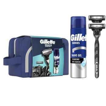 Gillette Mach3 Gift Set + Cosmetic Bag - buy, prices for Auchan - photo 2