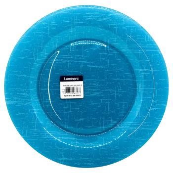 Luminarc Poppy Turquoise Dinner Plate 25cm - buy, prices for - photo 2