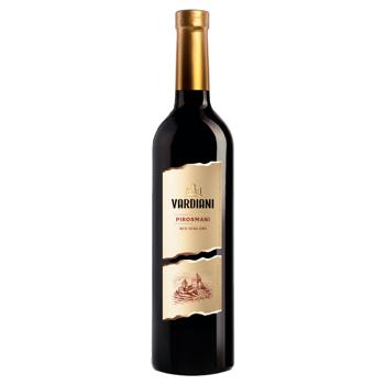 Vardiani Pirosmani Red Semi-Dry Wine 11.5% 0.75l - buy, prices for Vostorg - photo 1