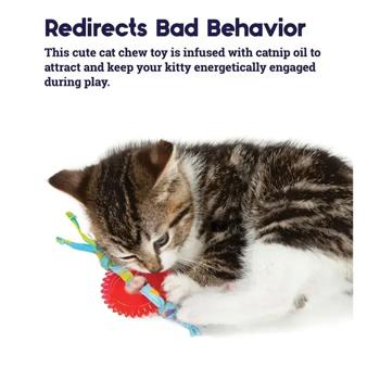 Іграшка для котів Petstages Kitty Chew Wheel 5.1см x 12.7 см x 1.3 см - купить, цены на MasterZoo - фото 2
