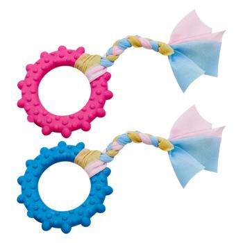 Ring with Rope Toy for Dogs 19cm - buy, prices for Tavria V - photo 1