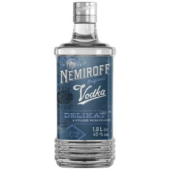Nemiroff Delikat Vodka 40% 1l - buy, prices for COSMOS - photo 1