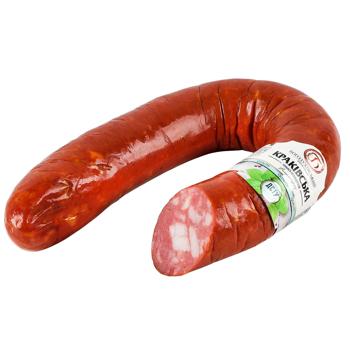 Ковбаса Богодухівський МК Краківська напівкопчена вищий сорт - купити, ціни на Чудо Маркет - фото 2