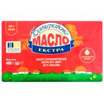 Масло Білоцерківське Екстра солодковершкове 82% 400г