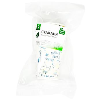 Sweet Home Disposable Cups 330ml 5pcs - buy, prices for Torba - photo 1