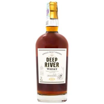 Віскі Deep River Single Malt 44% 0,7л - купити, ціни на ULTRAMARKET - фото 1