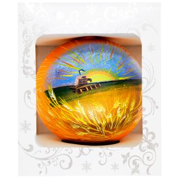 Шар ёлочный Різдвяні Історії Ланы широкополые 12см - купить, цены на - фото 2