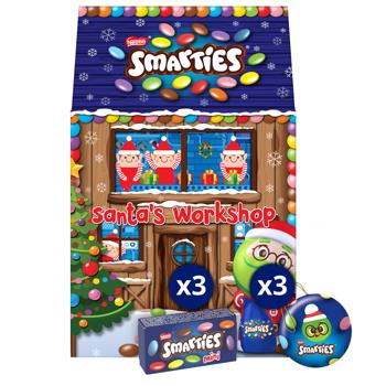 Набор сладостей новогодний Smarties Santa's Workshop 98г - купить, цены на Auchan - фото 5