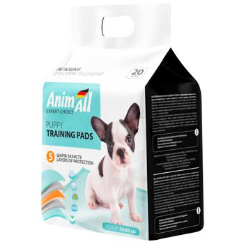 Animall Diapers for Dogs 60Х60cm 20pcs - buy, prices for Auchan - photo 1