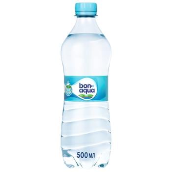 Вода питьевая BonAqua негазированная 0,5л - купить, цены на MasterZoo - фото 1
