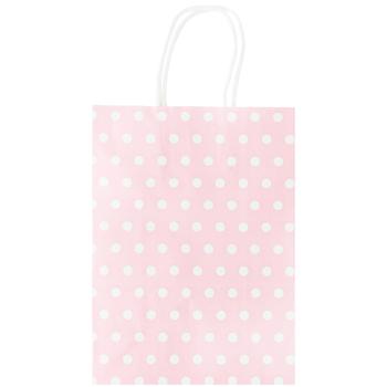 Пакет подарочный крафт горошек 16х22х8см - купить, цены на Auchan - фото 2