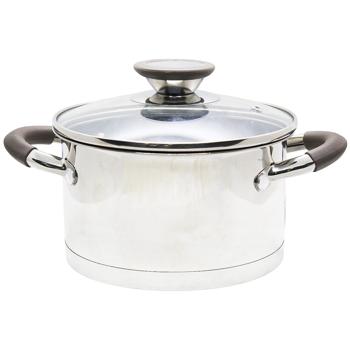 Gusto Level Saucepan with Silicone Handles 16cm 1.9l - buy, prices for Auchan - photo 1