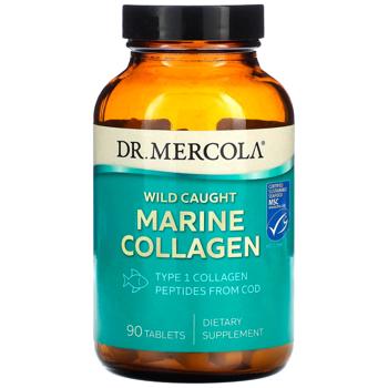 Морський колаген, Marine Collagen, Dr. Mercola, 90 таблеток - купити, ціни на Біотус - фото 1