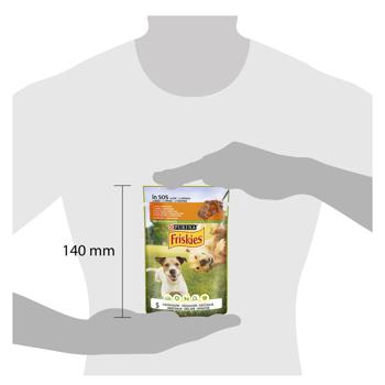 Friskies Wet Food with Chicken and Carrots for Adult Dogs 100g - buy, prices for Auchan - photo 2