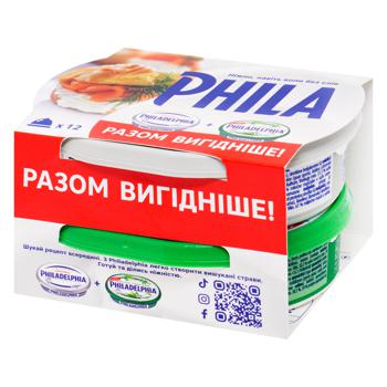 Крем-сыр Philadelphia Original + Herbs 350г - купить, цены на WINETIME - фото 1