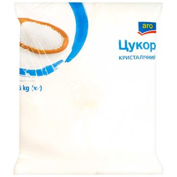Сахар Aro белый кристаллический 3кг - купить, цены на METRO - фото 1