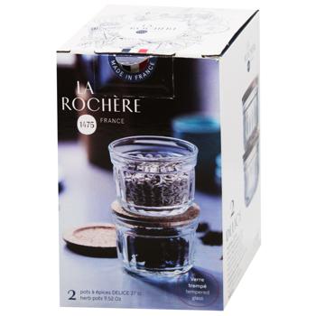 La Rochere Container with Lid 2 pcs