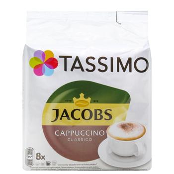 Jacobs Tassimo Cappuccino Classico Coffee Capsules 8pcs 260g - buy, prices for ULTRAMARKET - photo 1