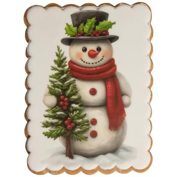 Dobryk Snowman in Hat Gingerbread 70g - buy, prices for Auchan - photo 1