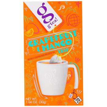 ЧАЙ ЧОР/ЗЕЛ ГРЕЙ,МАН G’TEA! 20*1,5 - купить, цены на Auchan - фото 3