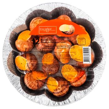 Равлики Escargot Паприка Гурме 130г - купити, ціни на Cупермаркет "Харків" - фото 1