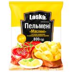 Пельмени Laska Масляные с мясом говядины и сладкосливочным маслом 800г