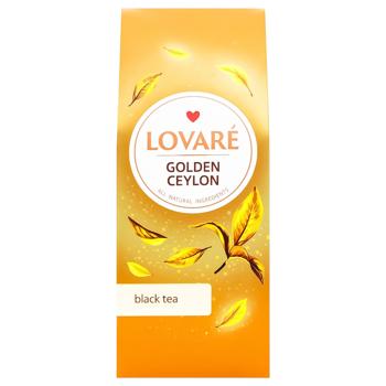 Lovare Golden Ceylon Black Tea 80g - buy, prices for Ideal - photo 2