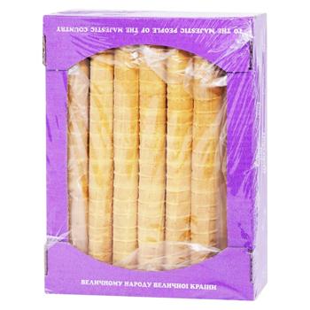 Печиво Добробут Каноллі Рафаелло трубочка 1,1 кг - купити, ціни на Grono - фото 1