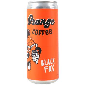 Black Fox Orange Coffee Carbonated Drink 0.33l - buy, prices for WINETIME - photo 2