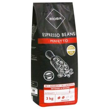 Rioba Espresso Perfetto Coffee Beans 3kg - buy, prices for - photo 2