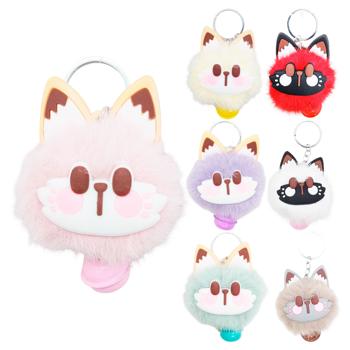 Zed Cat Keychain Toy 7.5x5.5cm in Assortment
