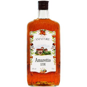Лікер Amatore Amaretto 28% 0,7л