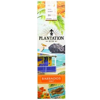 Plantation Barbados 2007 Rum 48.7% 0.7l - buy, prices for WINETIME - photo 4