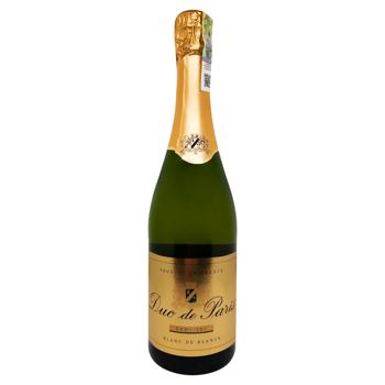 Duc De Pari Semi-Dry Sparkling Wine 10.5% 0.75l - buy, prices for COSMOS - photo 1