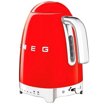 Електрочайник Smeg 50х з регулятором температури червоний - купити, ціни на WINETIME - фото 2